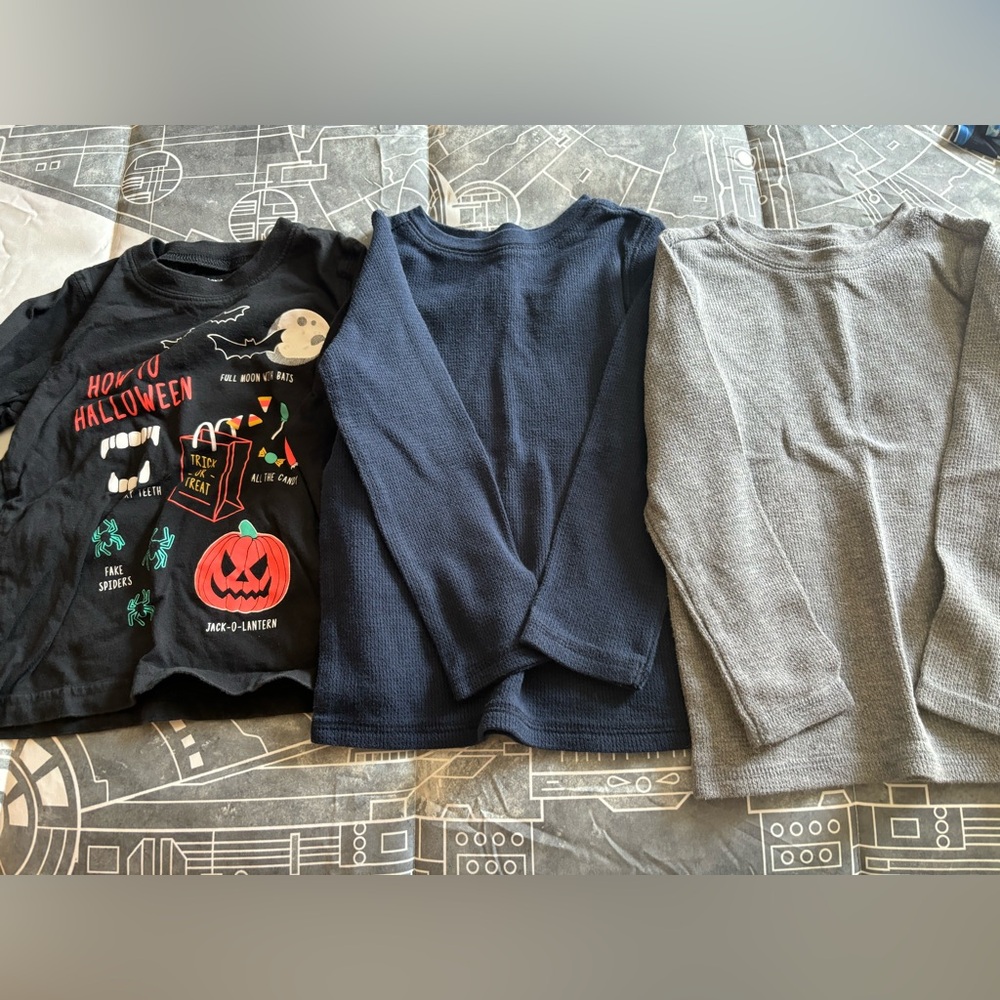 Toddler Boys Long Sleeved Shirt Bundle